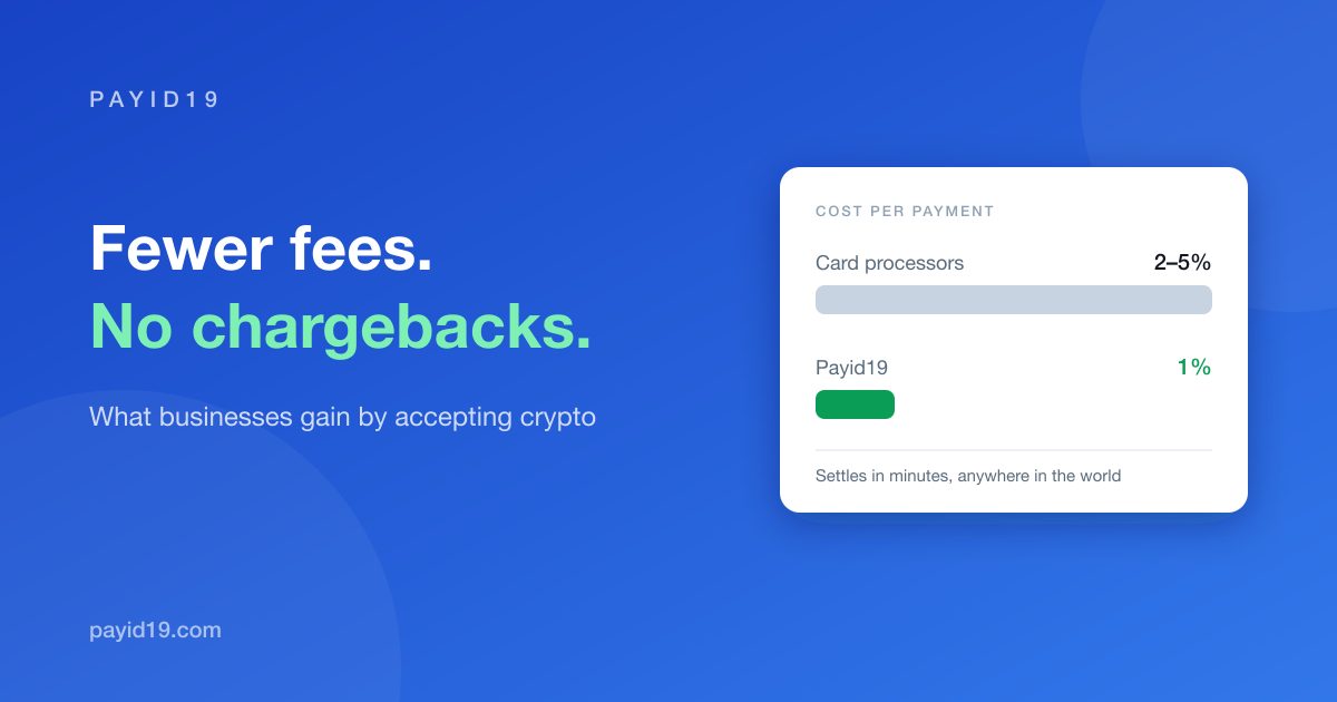 Top Benefits of Accepting Cryptocurrency Payments for Businesses